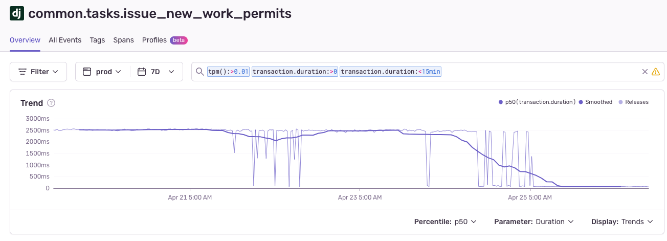 Performance improvements part 2